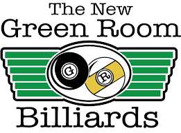 The New Green Room Billiards logo
